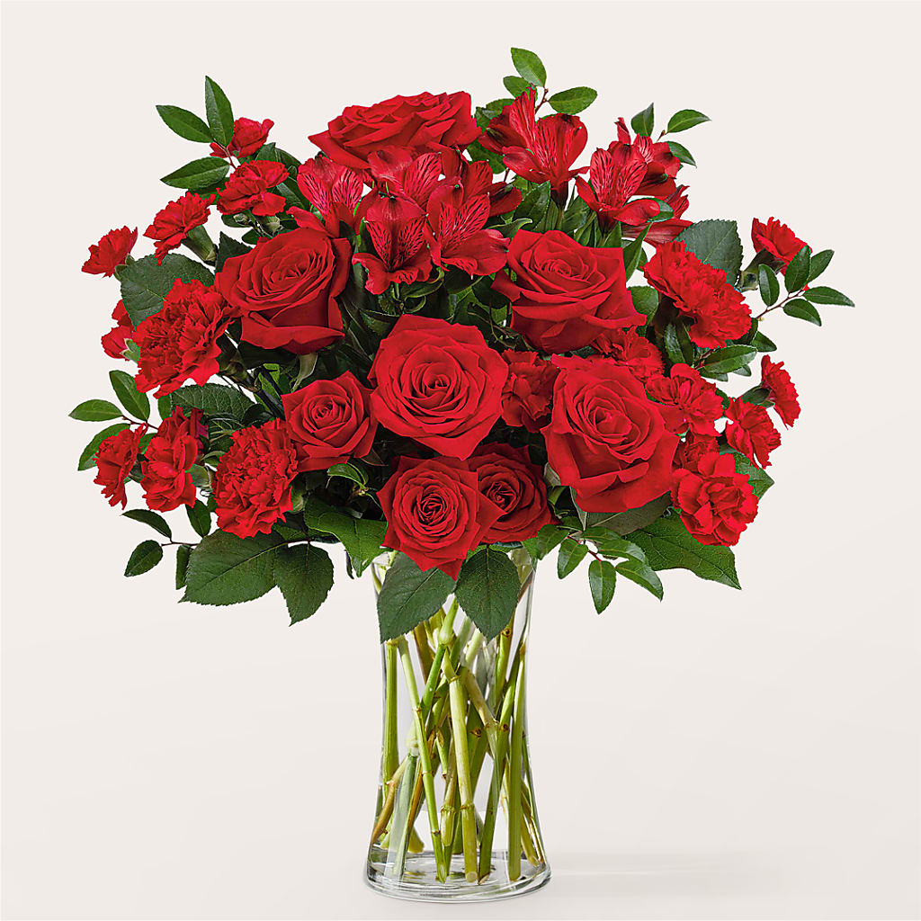 Brilliant Ruby Bouquet – Jnblooms Llc, Spring Hill FL