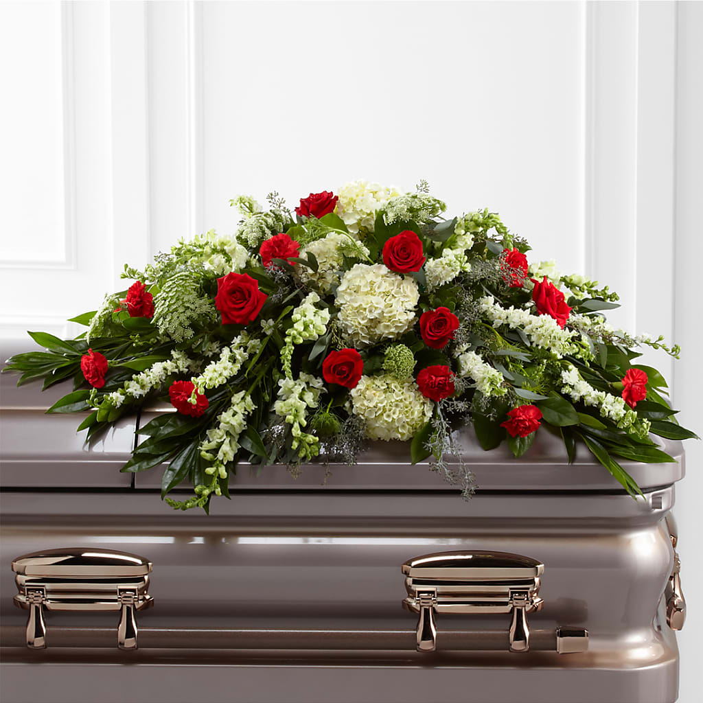 Sincerity Casket Spray – Jnblooms Llc, Spring Hill FL