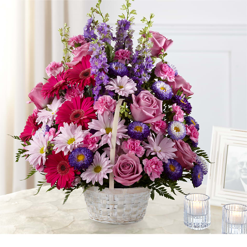 Pastel Peace Basket – Jnblooms Llc, Spring Hill FL