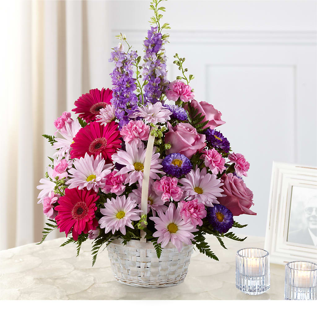 Pastel Peace Basket – Jnblooms Llc, Spring Hill FL