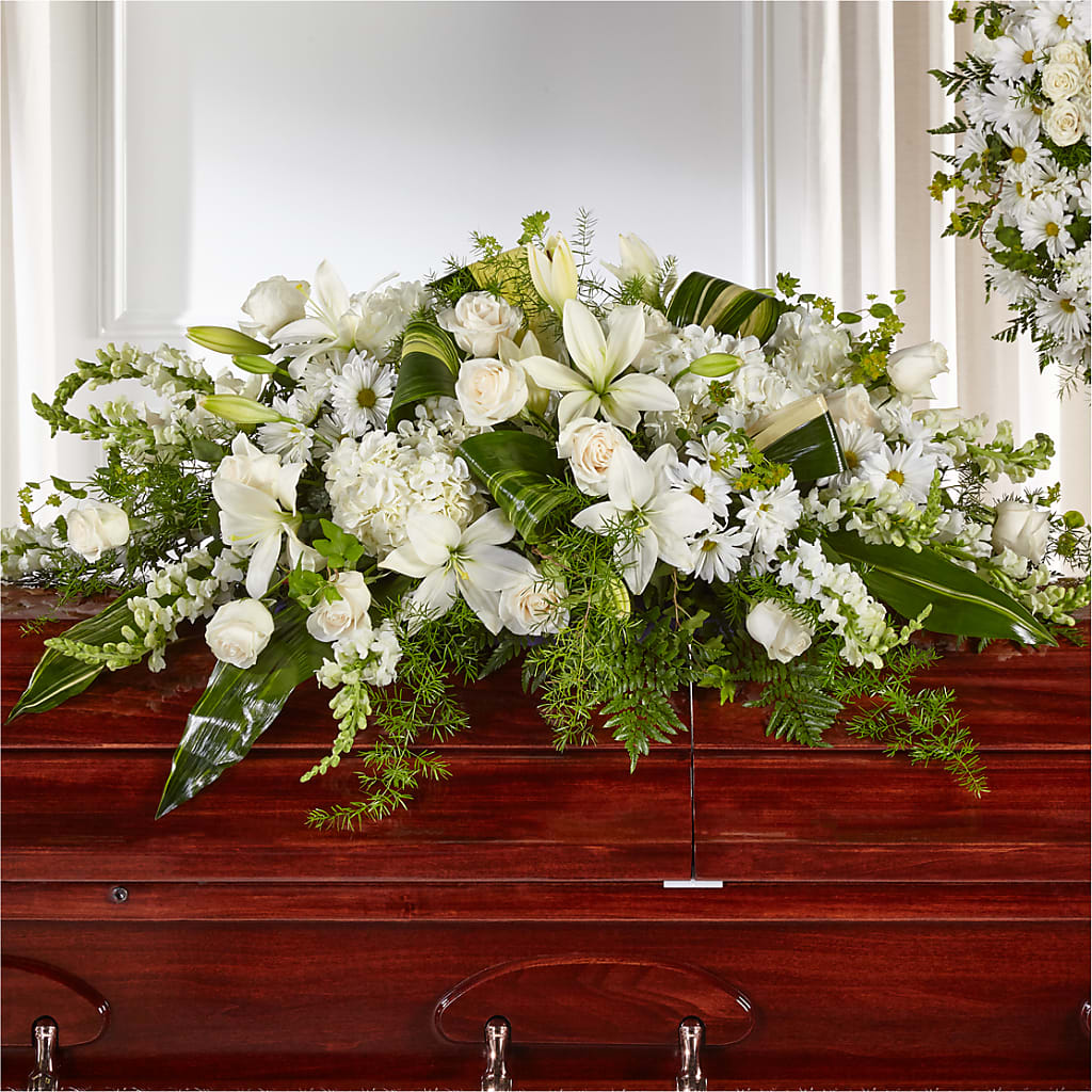 Abundance Casket Spray – Jnblooms Llc, Spring Hill FL