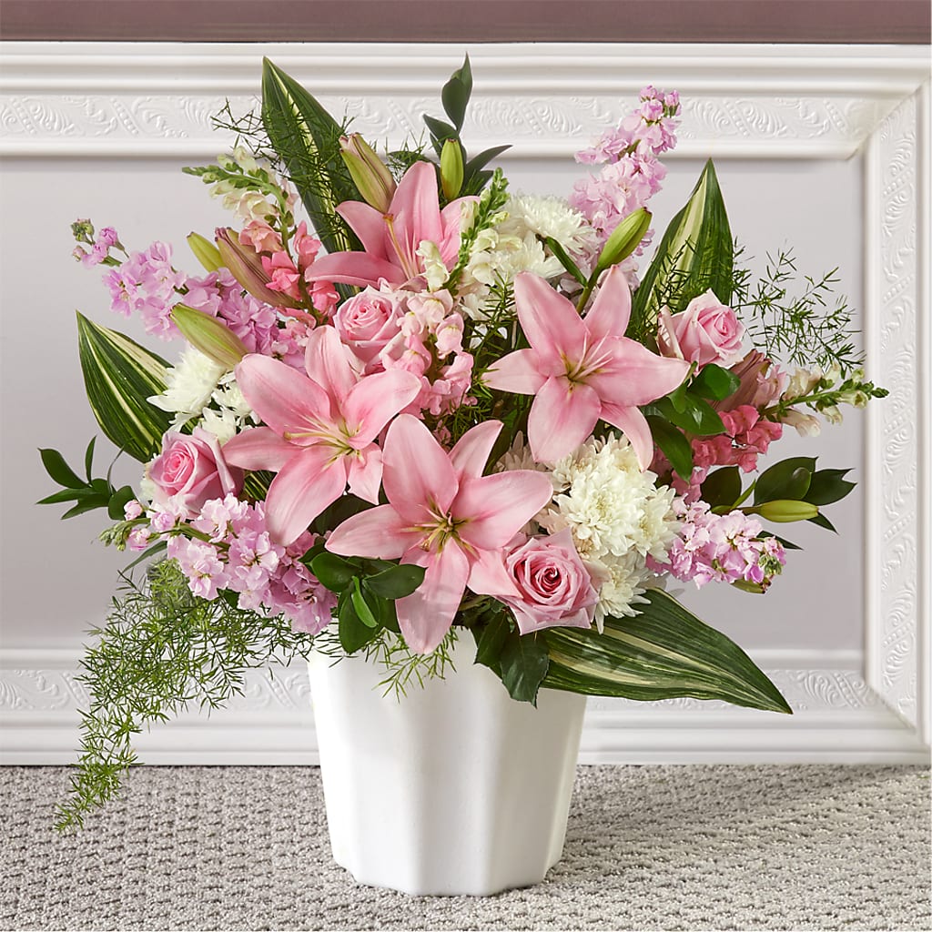 Simply Serene Floor Basket – Jnblooms Llc, Spring Hill FL