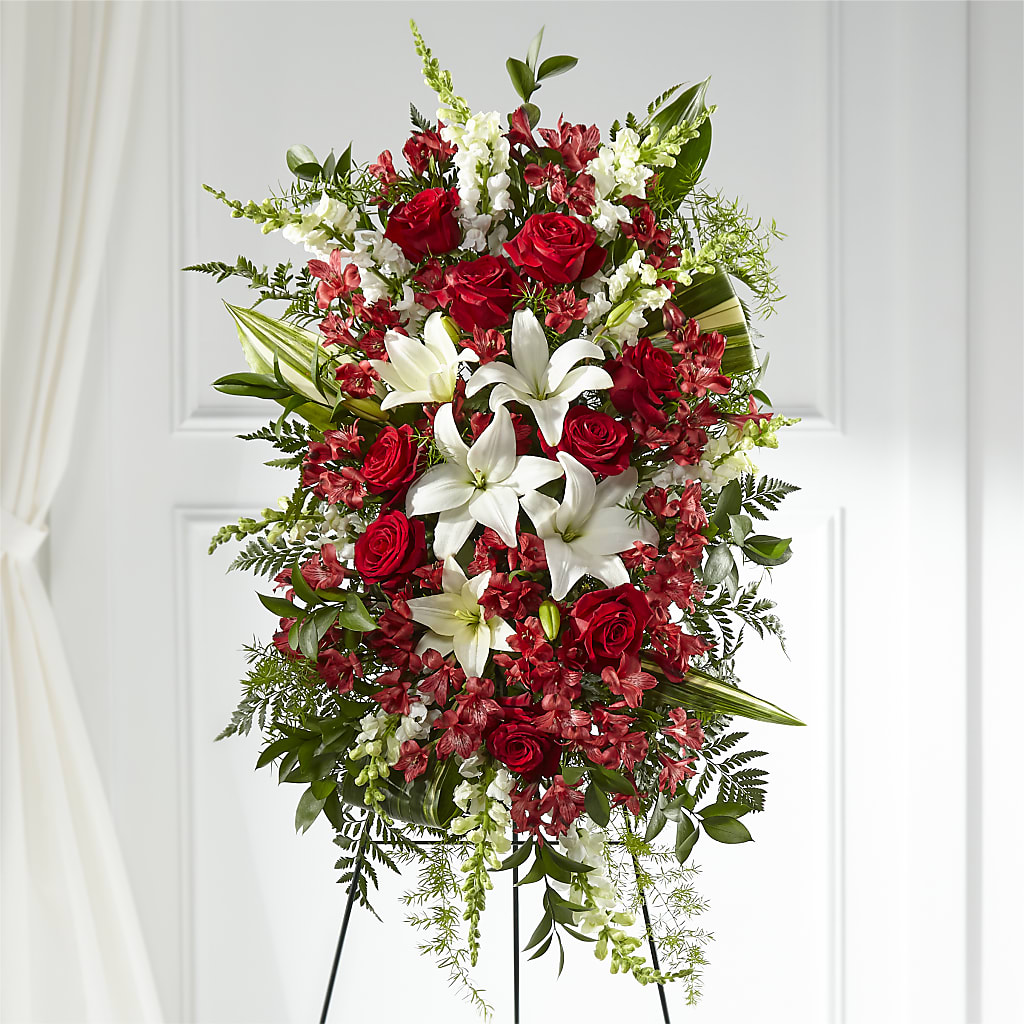Everlasting Memory Standing Spray – Jnblooms Llc, Spring Hill FL