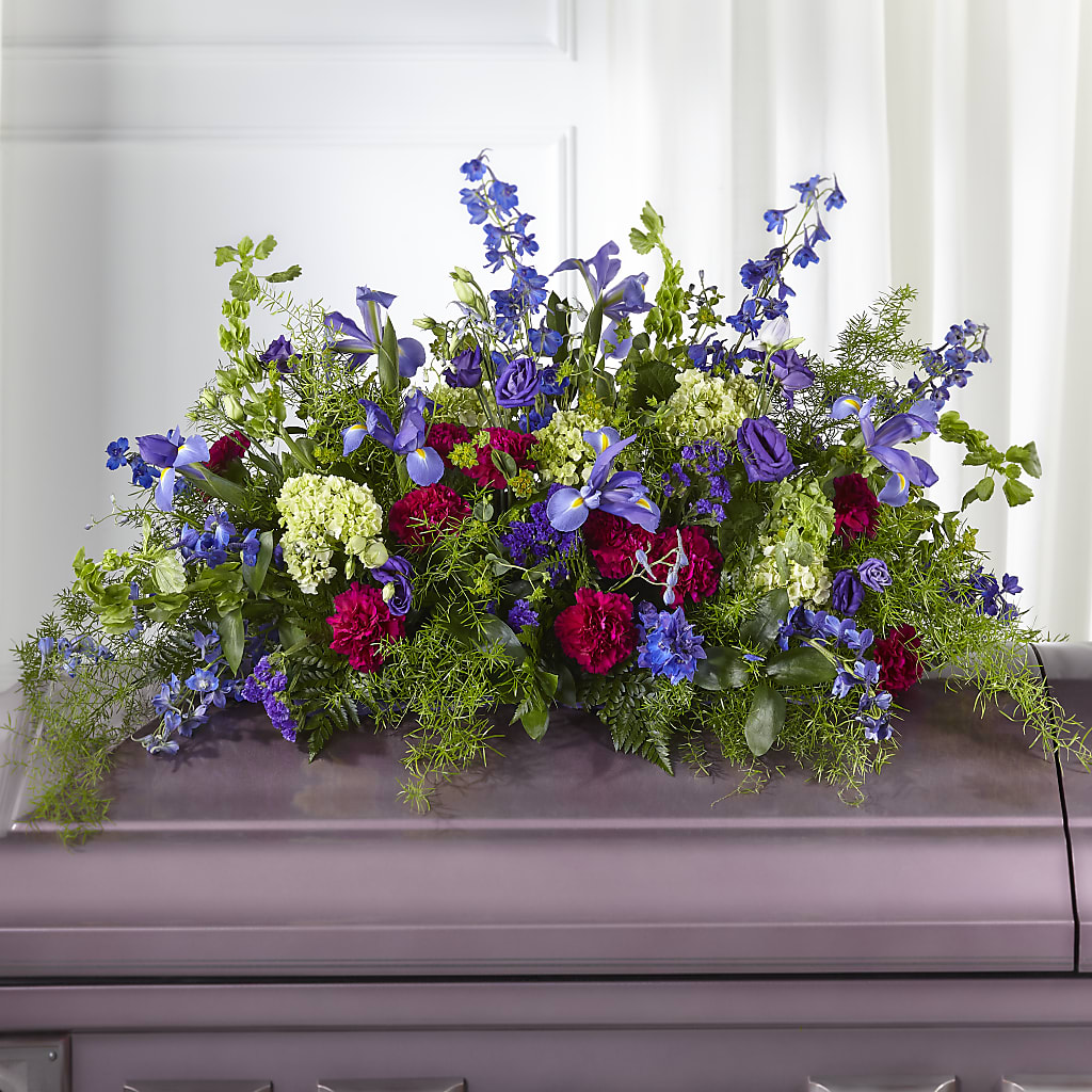 Always Treasured Casket Spray – Jnblooms Llc, Spring Hill FL