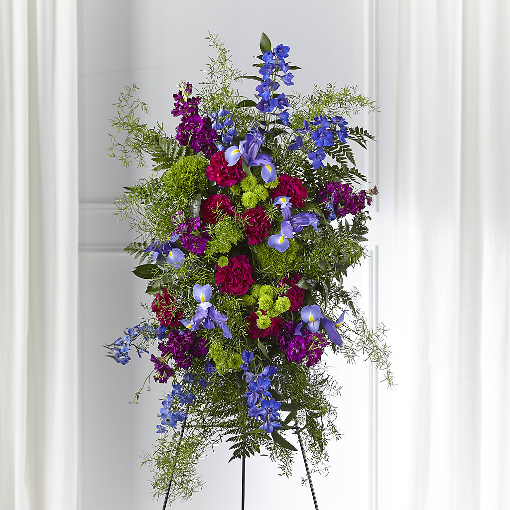 Heavenly Skies Standing Spray – Jnblooms Llc, Spring Hill FL