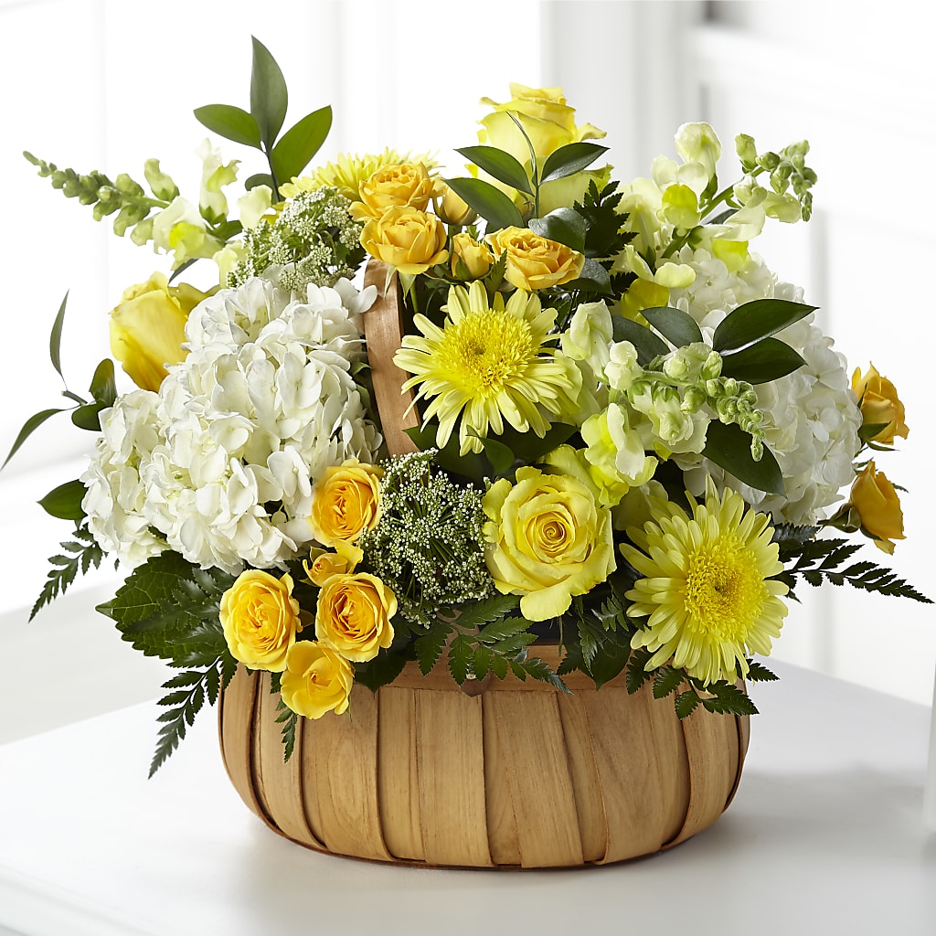 Rustic Remembrance Basket – Jnblooms Llc, Spring Hill FL