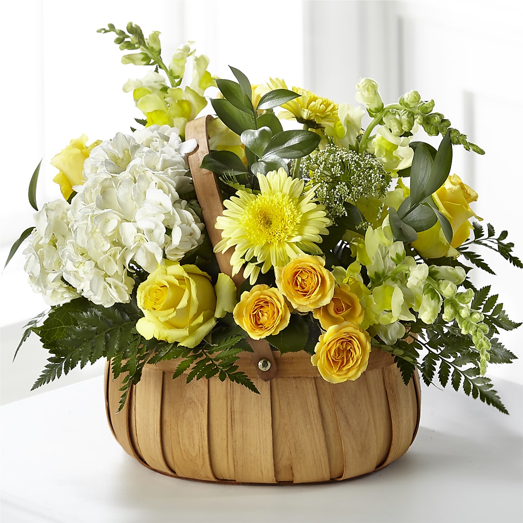 Rustic Remembrance Basket – Jnblooms Llc, Spring Hill FL