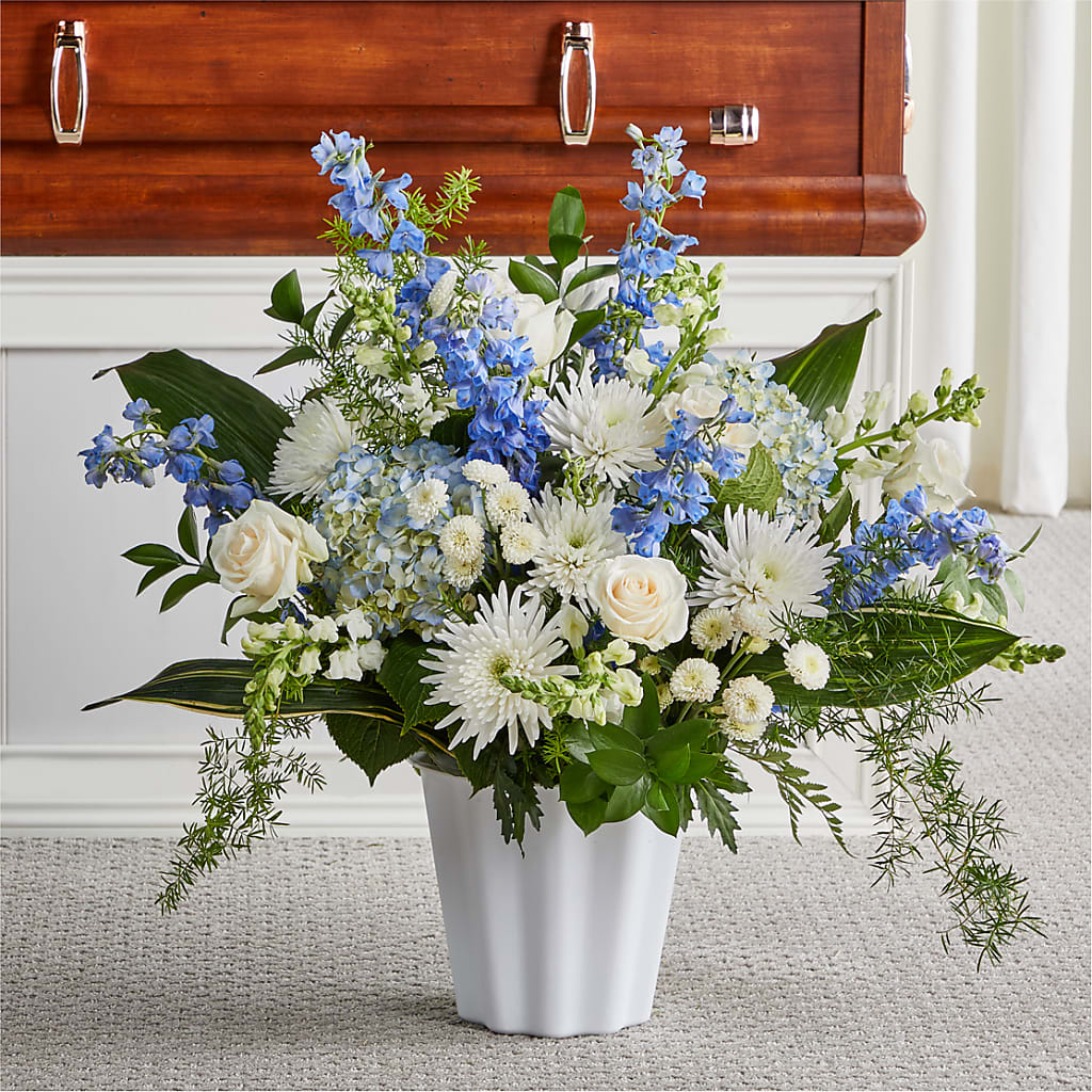 Everlasting Memories Floor Basket – Jnblooms Llc, Spring Hill FL