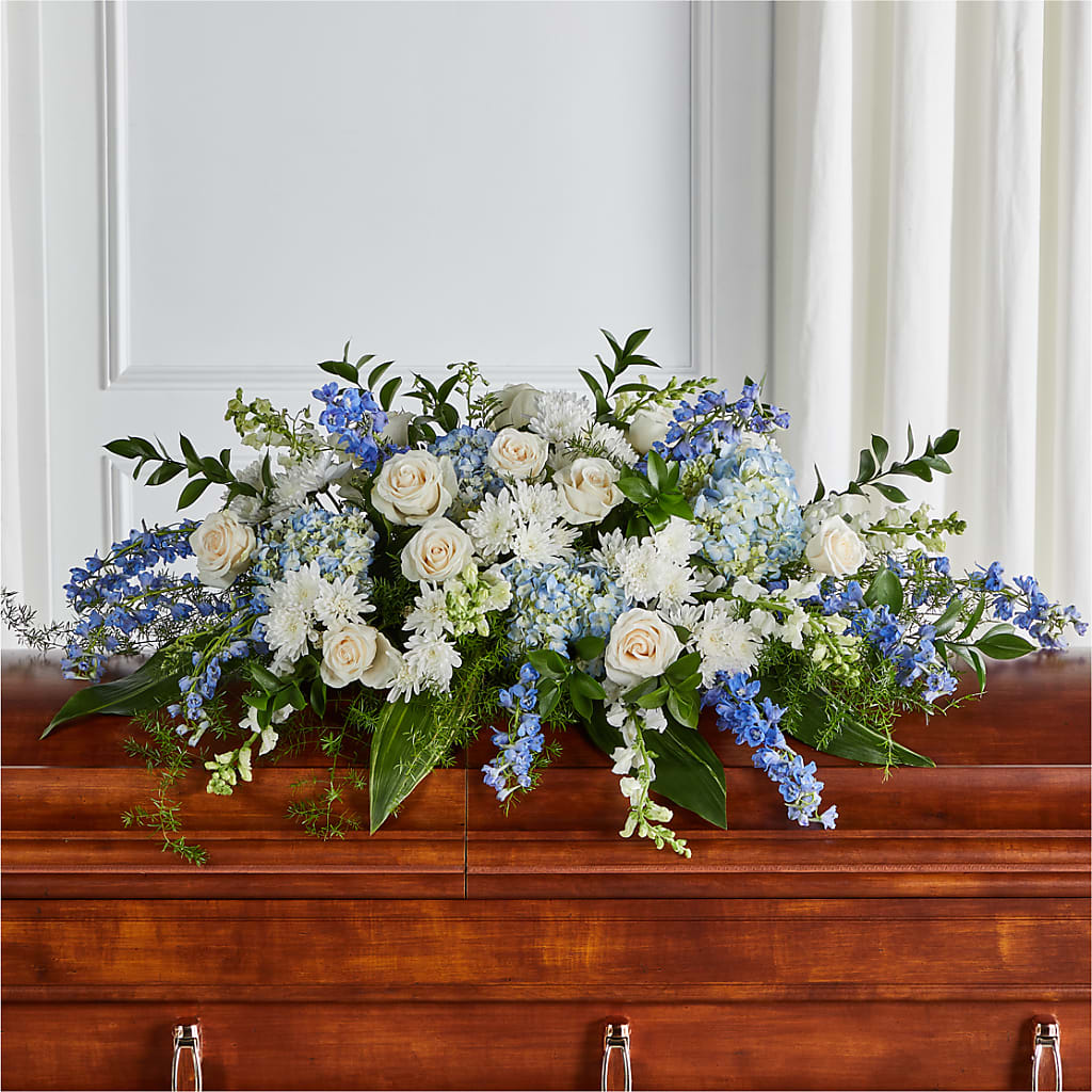 Timeless Essence Casket Spray – Jnblooms Llc, Spring Hill FL
