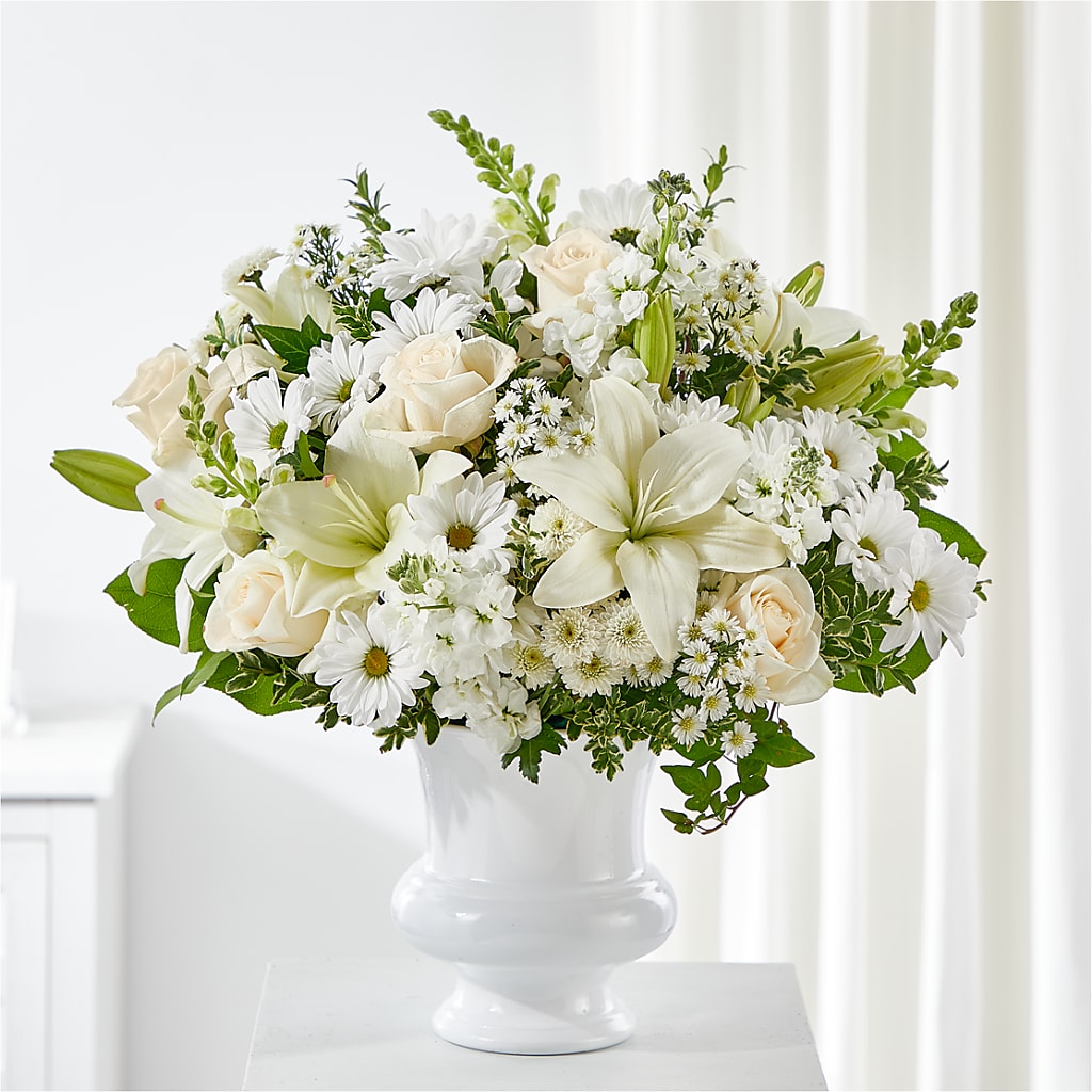 Uplifting Urn Arrangement – Jnblooms Llc, Spring Hill FL