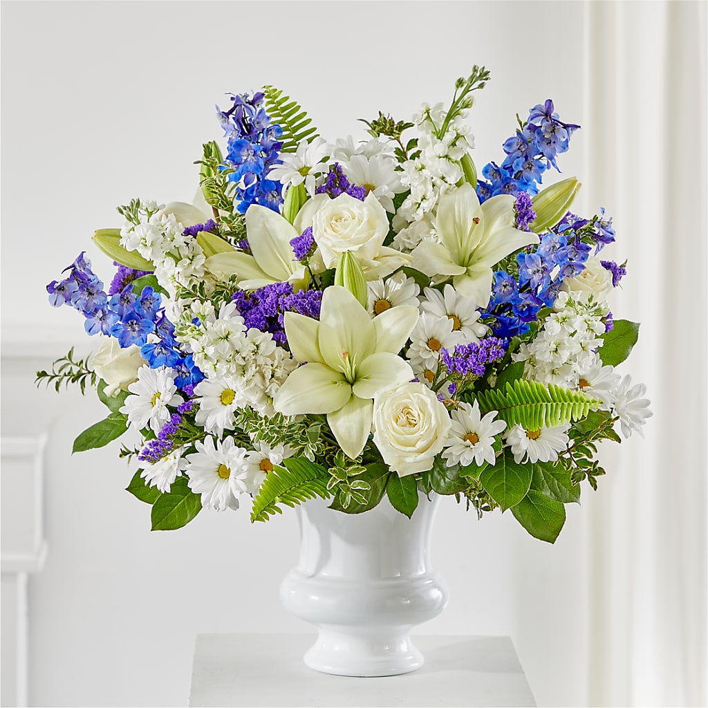 Expressions of Hope Urn Arrangement – Jnblooms Llc, Spring Hill FL