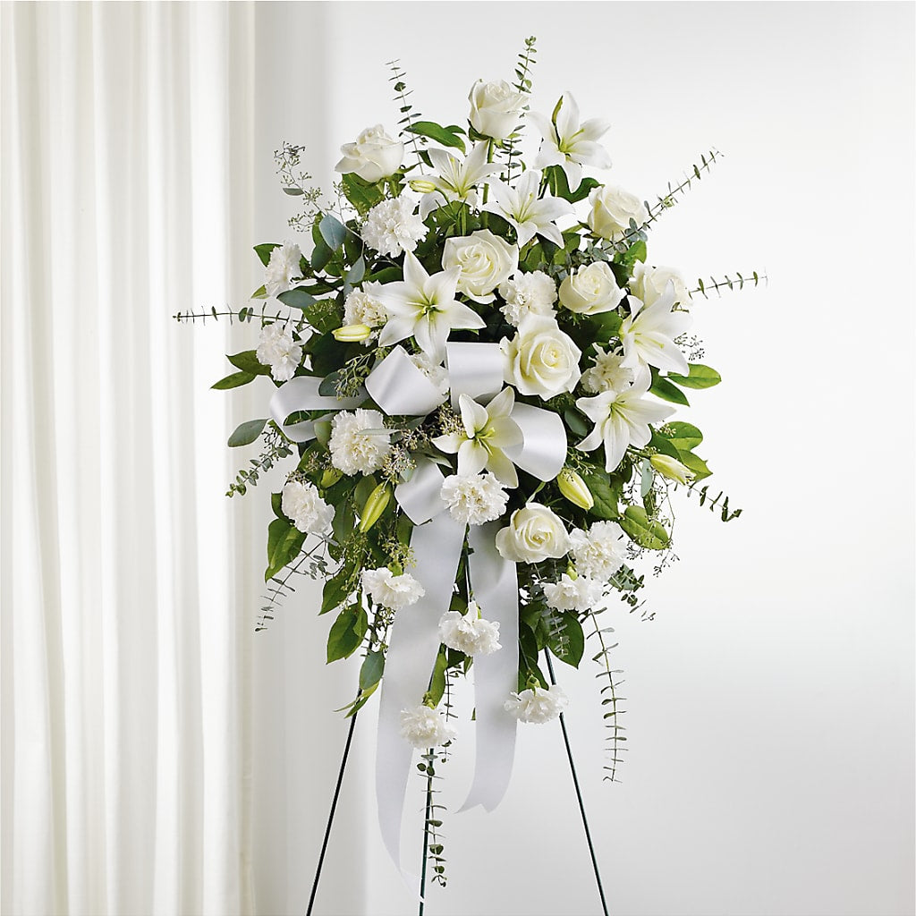 With Care Standing Spray – Jnblooms Llc, Spring Hill FL