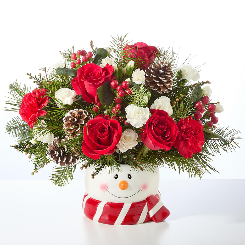 Jolly Snowman Bouquet –  Jnblooms Llc, Spring Hill FL