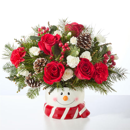 Jolly Snowman Bouquet –  Jnblooms Llc, Spring Hill FL