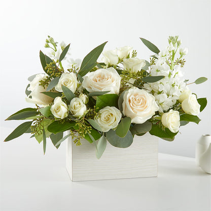 Fresh Linen Box Bouquet –  Jnblooms Llc, Spring Hill FL