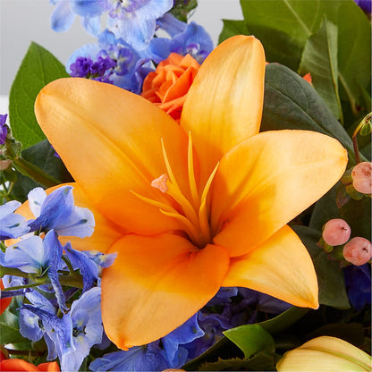 Radiant Citrus Box Bouquet –  Jnblooms Llc, Spring Hill FL