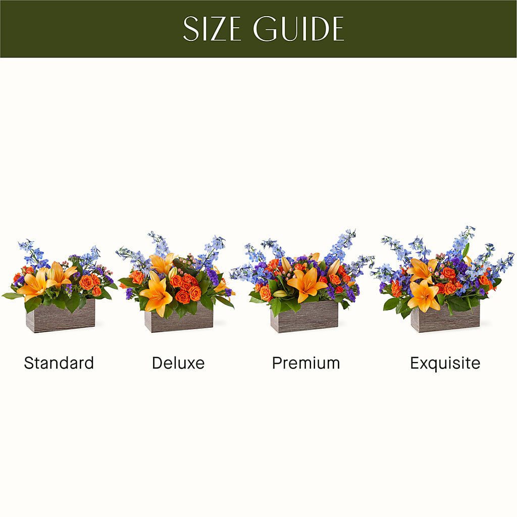Radiant Citrus Box Bouquet –  Jnblooms Llc, Spring Hill FL