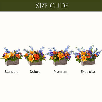 Radiant Citrus Box Bouquet –  Jnblooms Llc, Spring Hill FL