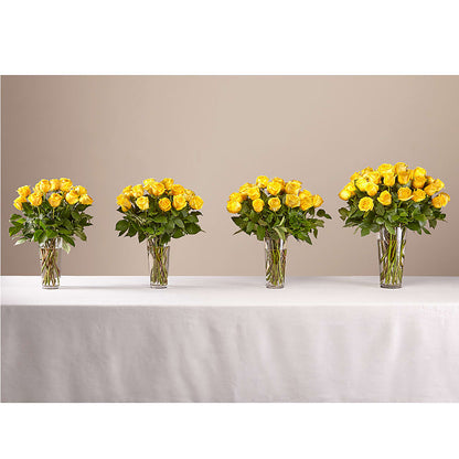 Long Stem Yellow Rose Bouquet –  Jnblooms Llc, Spring Hill FL