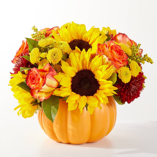 Golden Gourd Pumpkin Bouquet –  Jnblooms Llc, Spring Hill FL