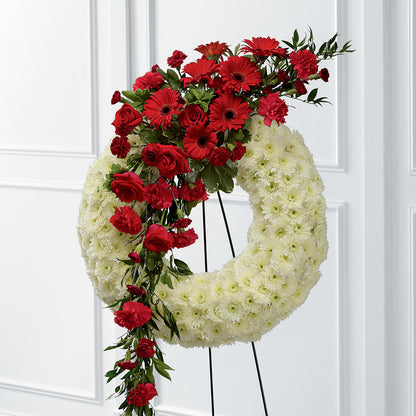 Graceful Tribute Wreath –  Jnblooms Llc, Spring Hill FL