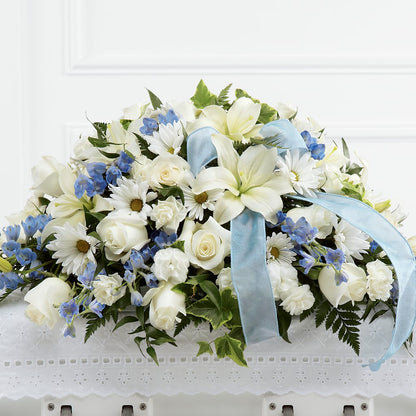 Tender Treasure Casket Spray –  Jnblooms Llc, Spring Hill FL