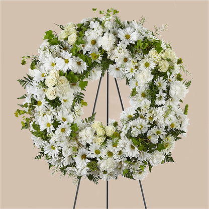 Faithful Wishes Wreath –  Jnblooms Llc, Spring Hill FL