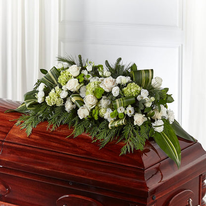 Hopeful Gesture Casket Spray –  Jnblooms Llc, Spring Hill FL