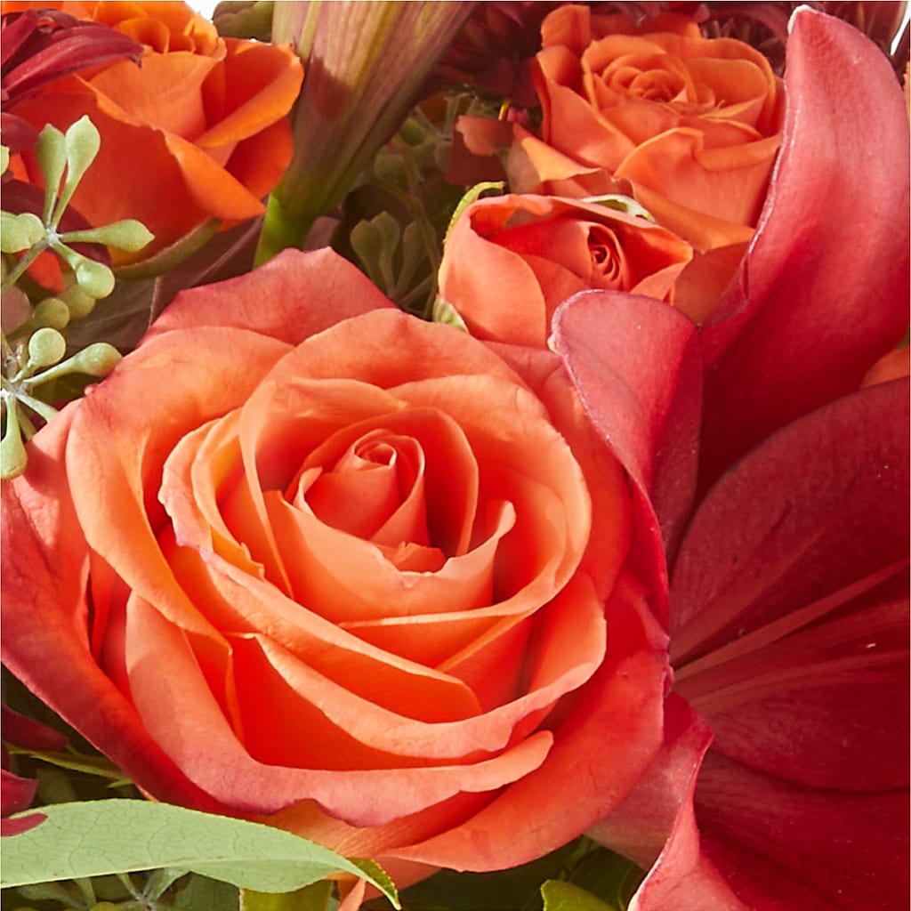 Crimson Leaves Bouquet –  Jnblooms Llc, Spring Hill FL