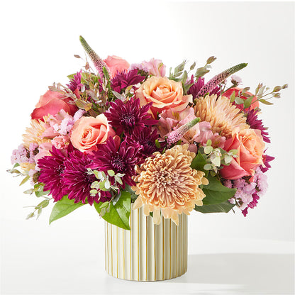 Berry Cobbler Bouquet with Ivory Vase –  Jnblooms Llc, Spring Hill FL