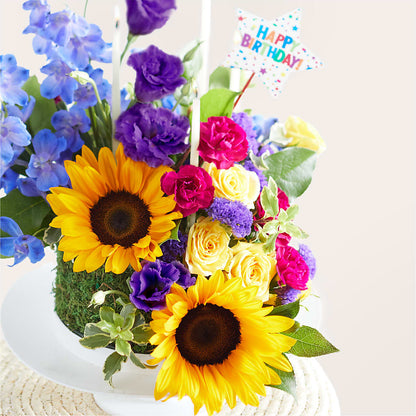 Star of the Day Floral Cake –  Jnblooms Llc, Spring Hill FL
