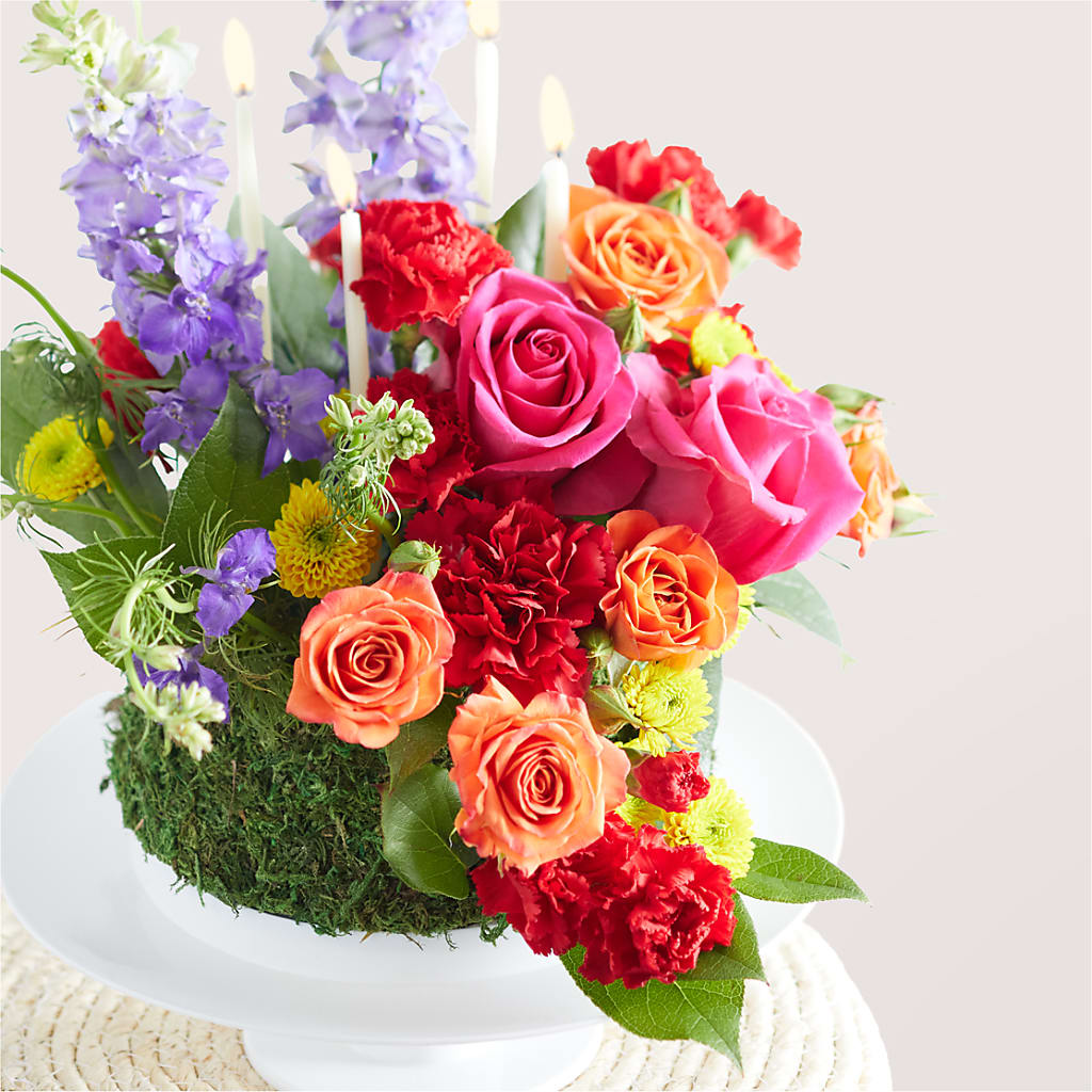 Best Year Yet Floral Cake –  Jnblooms Llc, Spring Hill FL