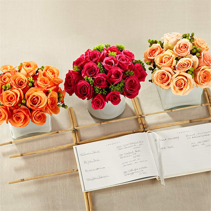 Dawn Rose Centerpiece –  Jnblooms Llc, Spring Hill FL