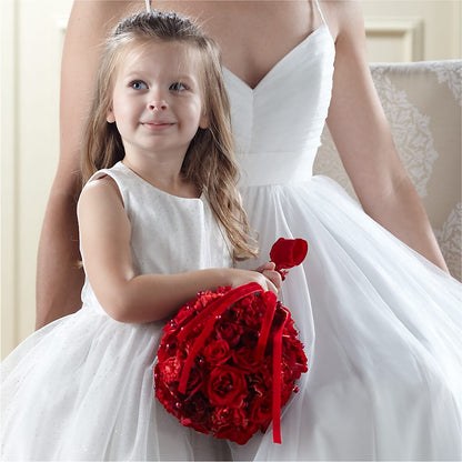 Pure at Heart Flower Girl Arrangement –  Jnblooms Llc, Spring Hill FL